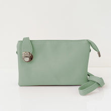 Load image into Gallery viewer, classic triplet crossbody - mint - save 50%
