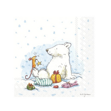 Load image into Gallery viewer, icy Christmas - beverage napkins