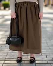 Load image into Gallery viewer, baggu - small recycled leather bowler - black - prebook arriving early nov