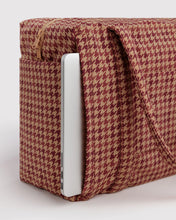 Load image into Gallery viewer, baggu - small cloud carry-on bag - tan houndstooth - prebook arriving mid july