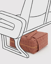 Load image into Gallery viewer, baggu - small cloud carry-on bag - tan houndstooth - prebook arriving mid july