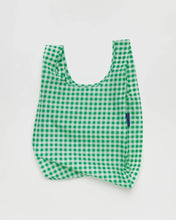 Load image into Gallery viewer, baggu - green gingham - baby size
