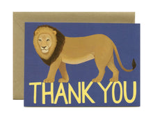 Load image into Gallery viewer, yeppie paper - big cat boxed notes - thank you - save 50%