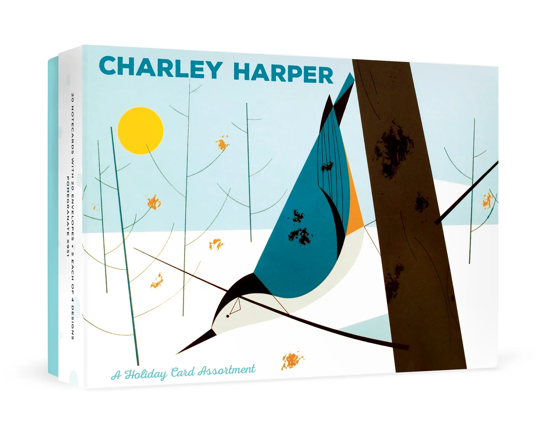 charley harper nesting instinct boxed notecards – kelly lewis cards & gifts