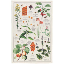 Load image into Gallery viewer, Bee Varieties Fine Print Dishtowel - COMING SOON