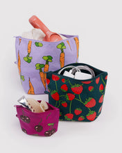Load image into Gallery viewer, baggu - go pouch set - carrots & berries