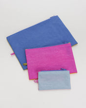 Load image into Gallery viewer, baggu - go pouch set - vacation colour block
