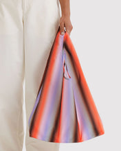 Load image into Gallery viewer, baggu - gradient stripe poppy & lilac - standard size