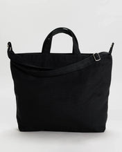 Load image into Gallery viewer, a black canvas baggu duck bag
