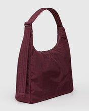 画像をギャラリービューアに読み込む, baggu - large nylon shoulder bag - mahogany - special order