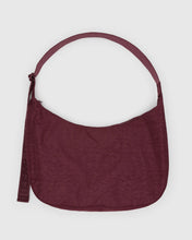 Load image into Gallery viewer, baggu - large nylon crescent bag with key leash - mahogany - prebook arriving mid nov