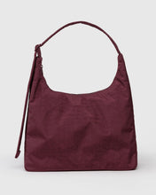画像をギャラリービューアに読み込む, baggu - large nylon shoulder bag - mahogany - special order