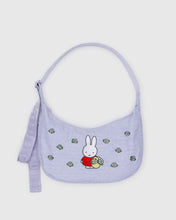 Load image into Gallery viewer, baggu - medium nylon crescent - miffy embroidered - prebook arriving mid nov