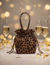 Load image into Gallery viewer, baggu - nylon drawstring bag - leopard - prebook arriving mid nov