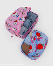 Load image into Gallery viewer, baggu - packing cube set - hello kitty & friends floral - prebook arriving mid nov