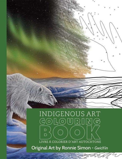 Indigenous art  colouring book by ronnie simon
