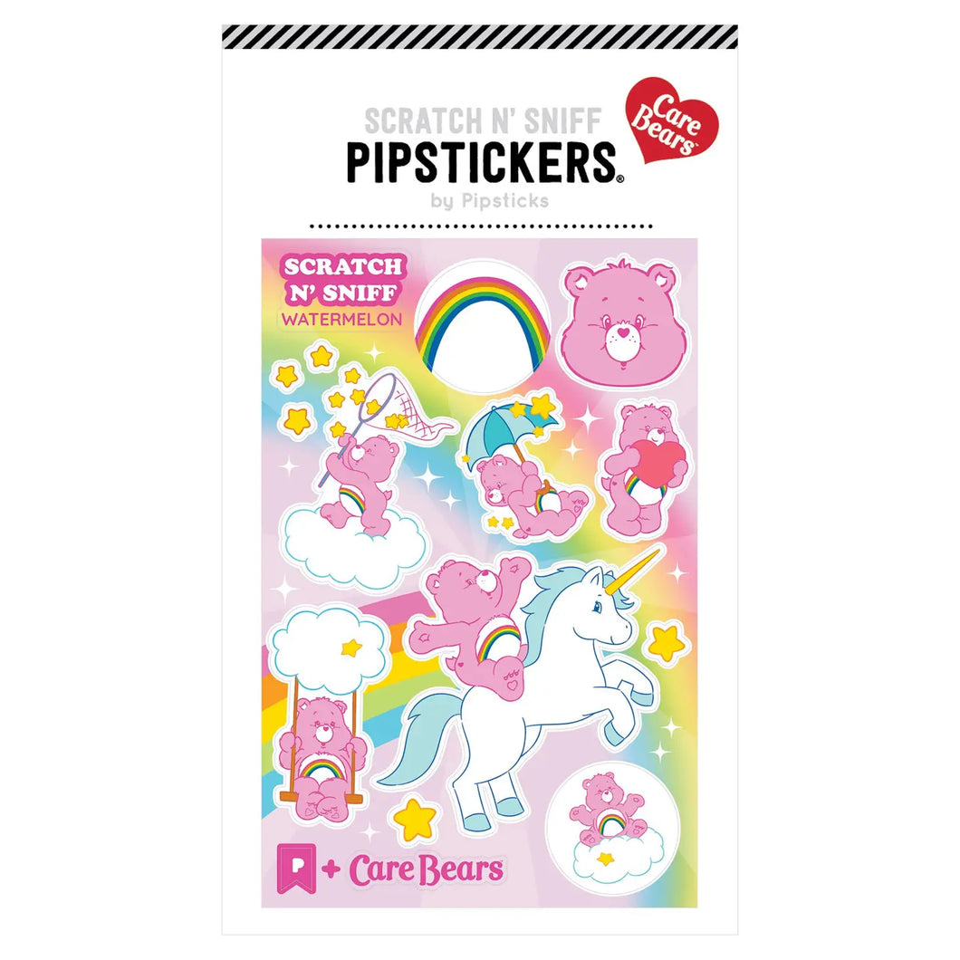 care bears scratch n' sniff  - watermellon  - pipstickers
