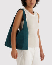 Load image into Gallery viewer, baggu - large nylon shoulder bag - deep sea
