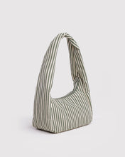 Load image into Gallery viewer, baggu - small nylon meringue bag - sage stripe
