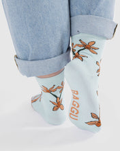Load image into Gallery viewer, baggu  - crew sock - orchid
