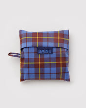 Load image into Gallery viewer, baggu - blue tartan - standard size - prebook arriving mid july