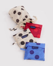 Load image into Gallery viewer, baggu - polka dot - standard size reusable bag - set of three - COMING SOON