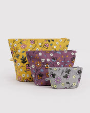 Load image into Gallery viewer, baggu - go pouch set - wildwood mix