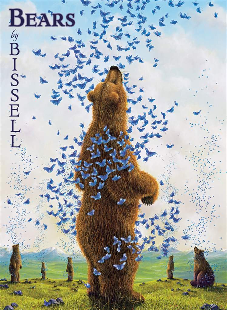 robert bissell - bears - boxed notecards