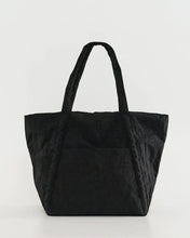 Load image into Gallery viewer, a black baggu cloud travel bag 
