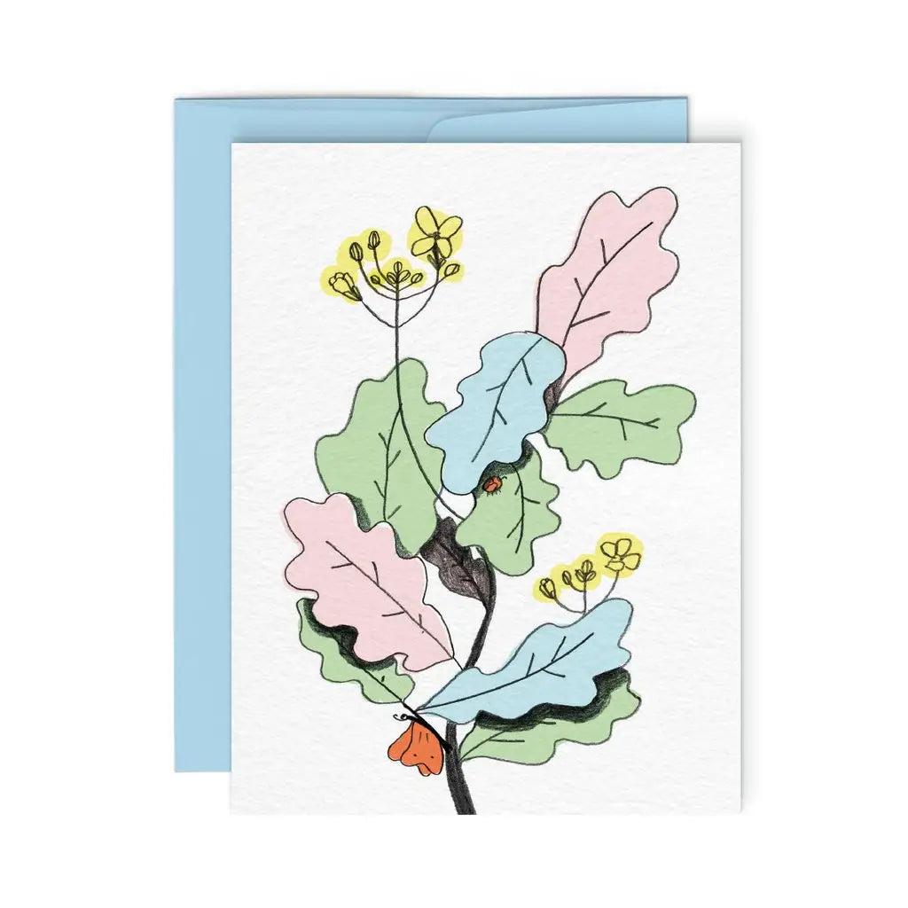paperole - fleurs 01  - card
