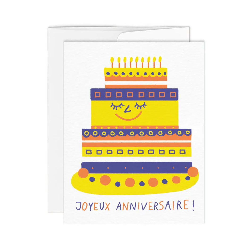 paperole - joyeux anniversaire - card