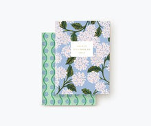 Load image into Gallery viewer, rifle paper co.  hydrangea  notebooks - save 70%
