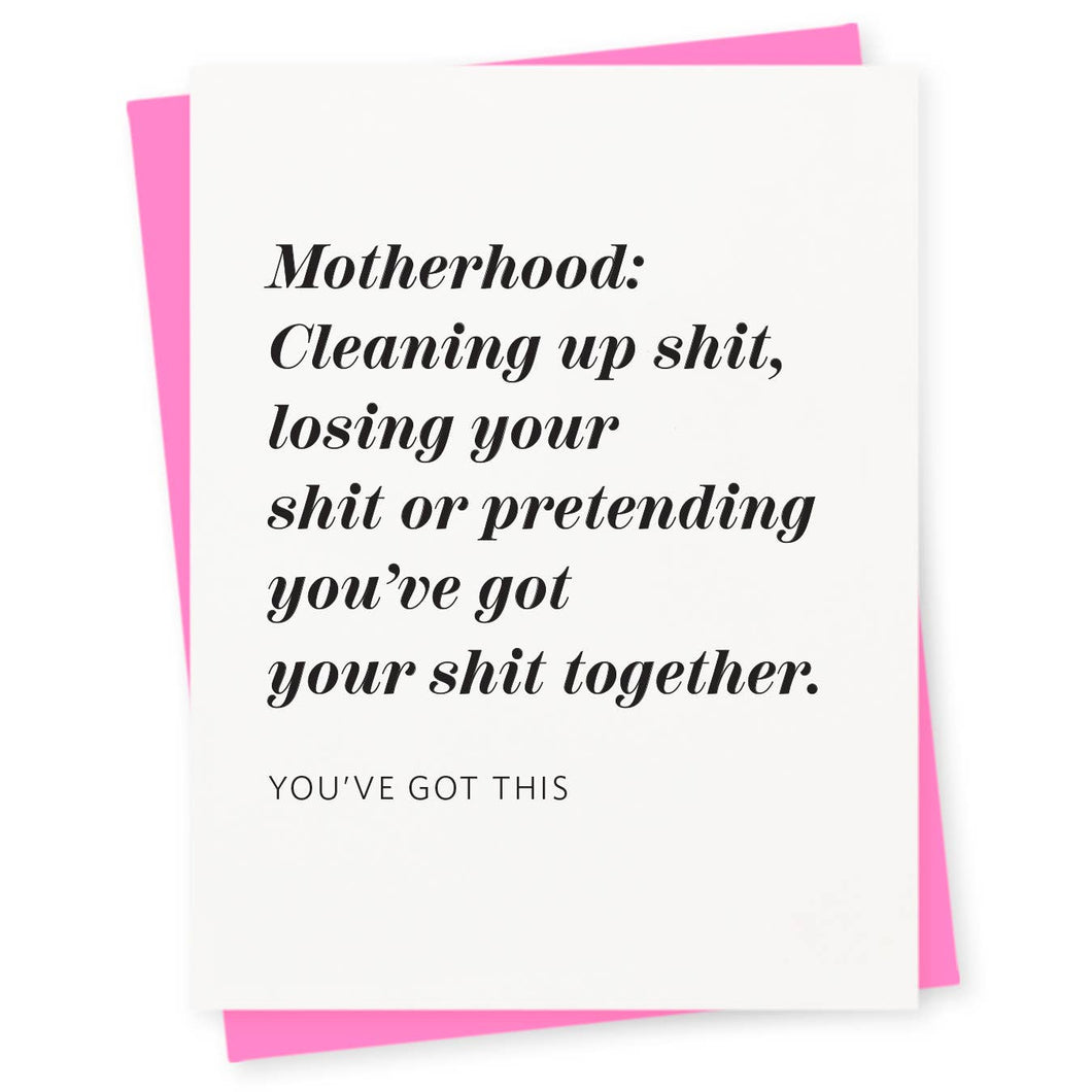 motherhood card