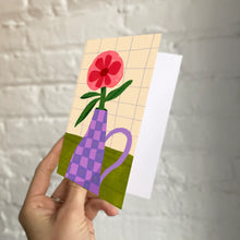 Load image into Gallery viewer, maia fadd - purple vase card
