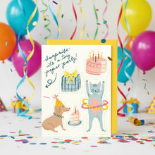 Load image into Gallery viewer, tiny party card