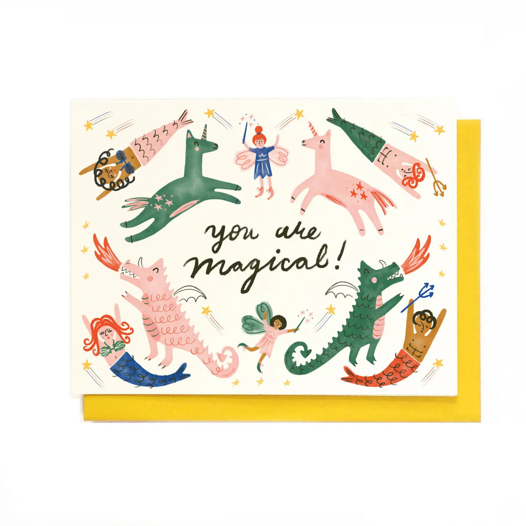 magical card