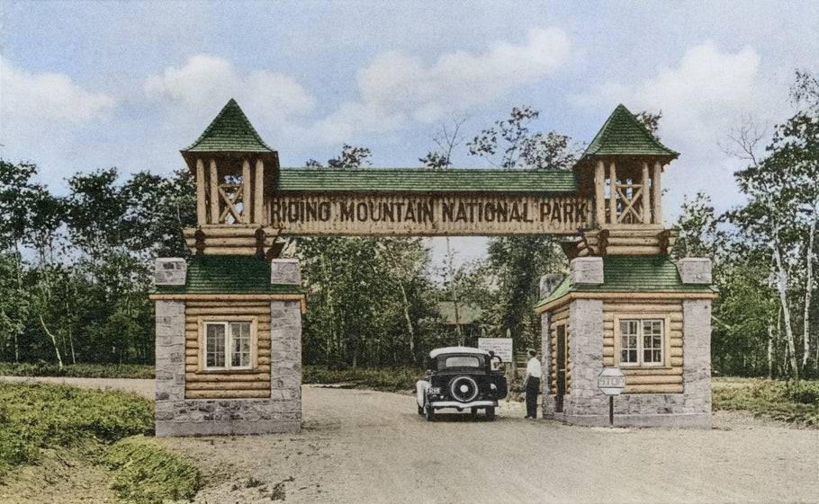 THE RIDING MOUNTAIN NATIONAL PARK EAST GATE