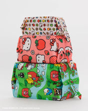 Load image into Gallery viewer, baggu - 3D zip set - hello kitty and friends
