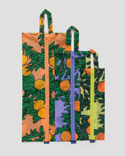 Load image into Gallery viewer, baggu - 3D zip set - orange trees
