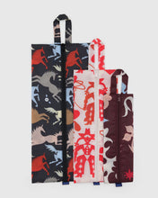 Load image into Gallery viewer, baggu - 3D zip set - western cut outs - prebook arriving late oct/early nov
