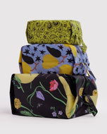 baggu - 3D zip set - winter orchard