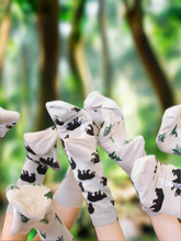 Load image into Gallery viewer, men&#39;s socks - bears &amp; trees
