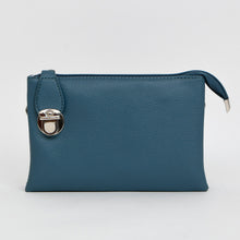 Load image into Gallery viewer, classic triplet crossbody - blue - save 50%
