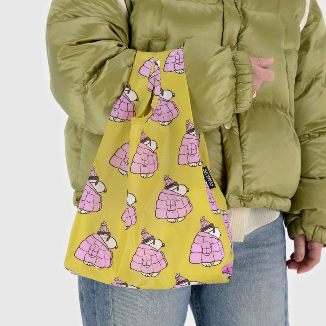 baggu -  pink puffer snoopy - baby size