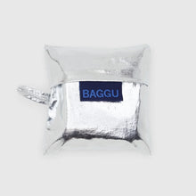 Load image into Gallery viewer, baggu  metallic silver - baby size
