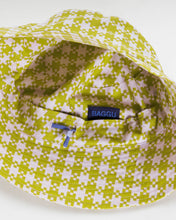 Load image into Gallery viewer, baggu bucket hat  - pixel gingham - pink pistachio - save 50%
