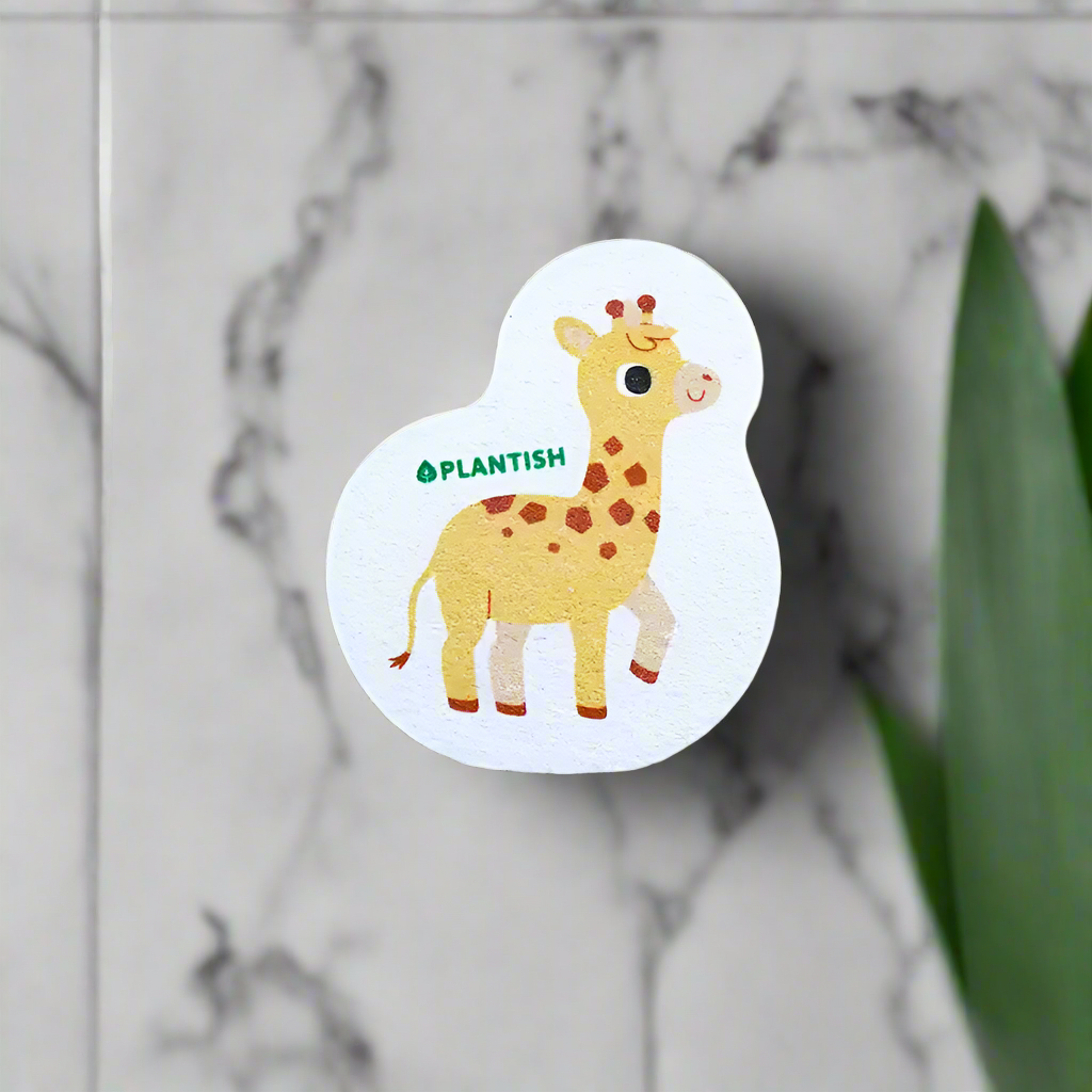 giraffe pop-up sponge