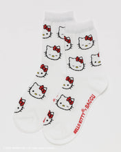 Load image into Gallery viewer, baggu  - crew socks - hello kitty snow
