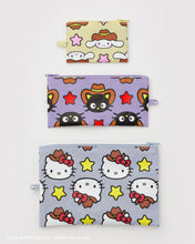 Load image into Gallery viewer, baggu -  flat pouch set - western hello kitty - prebook arriving late oct/early nov
