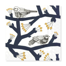 Load image into Gallery viewer, marimekko - pakkanen dark blue - luncheon napkins
